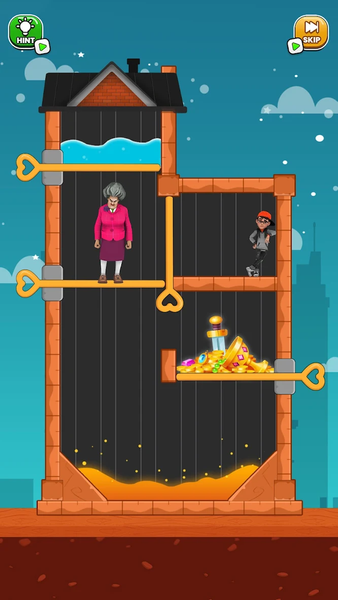 Pull The String : Nick's Quest - Gameplay image of android game