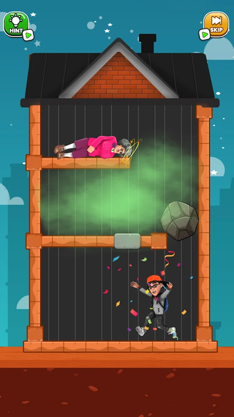 Pull The String : Nick's Quest - Gameplay image of android game