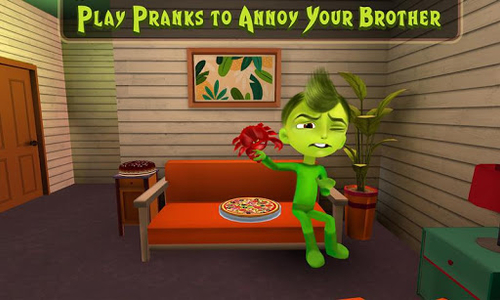 Siblings Prankster Game 3D - عکس بازی موبایلی اندروید