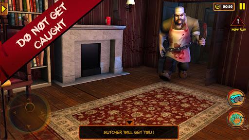 Scary Butcher 3D - Gameplay image of android game