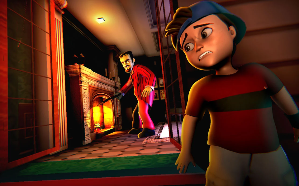 Scary Stranger 3D - Gameplay image of android game
