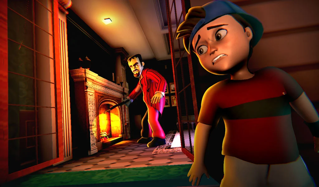 Scary Stranger 3D - Gameplay image of android game