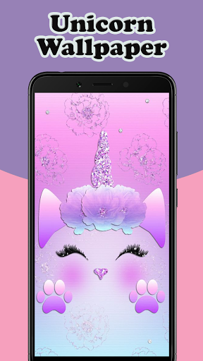 Unicorn Wallpaper Cute - Image screenshot of android app