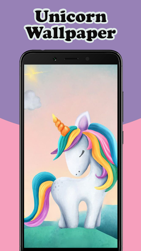 Unicorn Wallpaper Cute - Image screenshot of android app