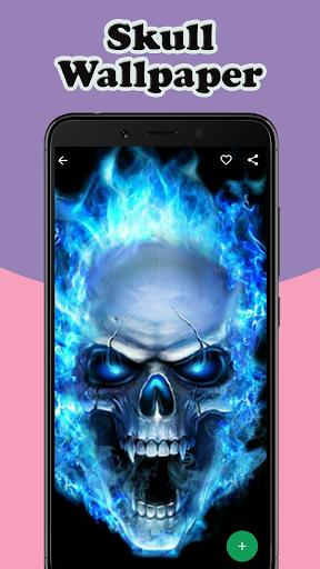 Skull Wallpaper Themes - Image screenshot of android app