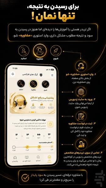 گرگ های فارکسی - عکس برنامه موبایلی اندروید