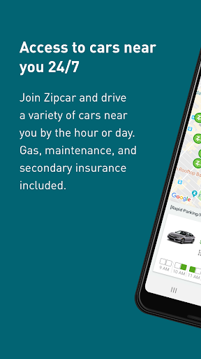Zipcar - عکس برنامه موبایلی اندروید