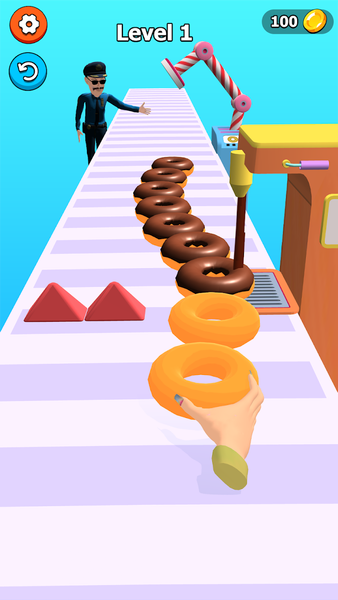 Sweets Donut Cake Run stack - عکس بازی موبایلی اندروید
