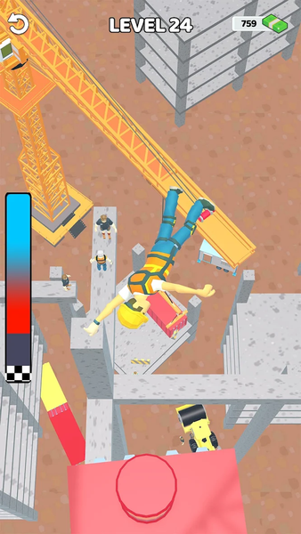 Ragdoll Dummy Fall Break Bones - عکس بازی موبایلی اندروید