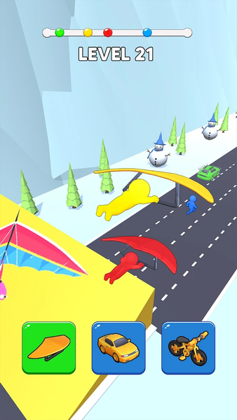 Shape Shifter: transform race - عکس بازی موبایلی اندروید