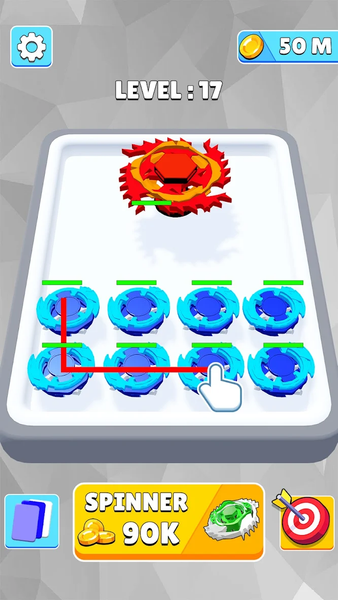 Spinner Merge: Battle Game - عکس بازی موبایلی اندروید