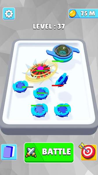 Spinner Merge: Battle Game - عکس بازی موبایلی اندروید