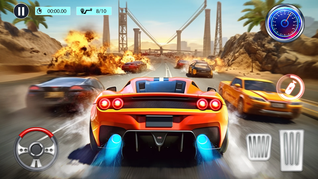 Traffic Driving City Simulator - عکس بازی موبایلی اندروید