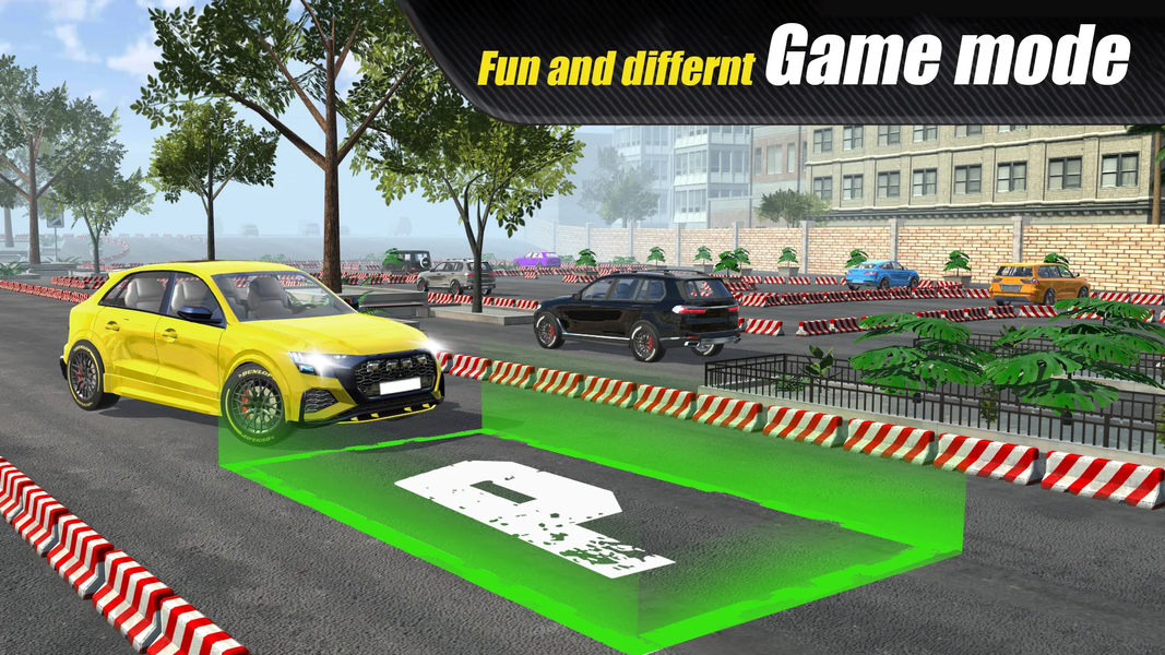 Real Car Driving School Game - Gameplay image of android game