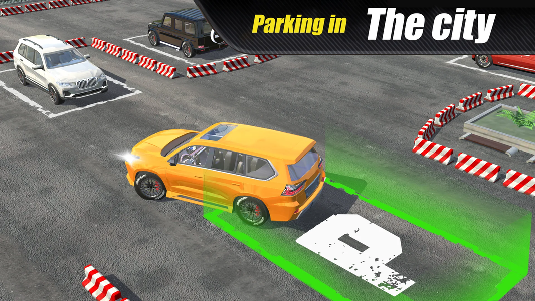 Real Car Driving School Game - Gameplay image of android game