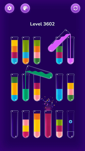 Water Sort Puzzle - Color Sort - عکس بازی موبایلی اندروید