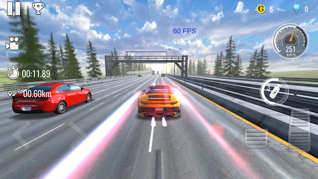 Real Car Racing Ultimate - Gameplay image of android game