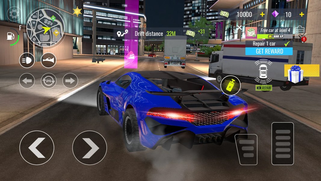 Real Car Driving Night City - عکس بازی موبایلی اندروید