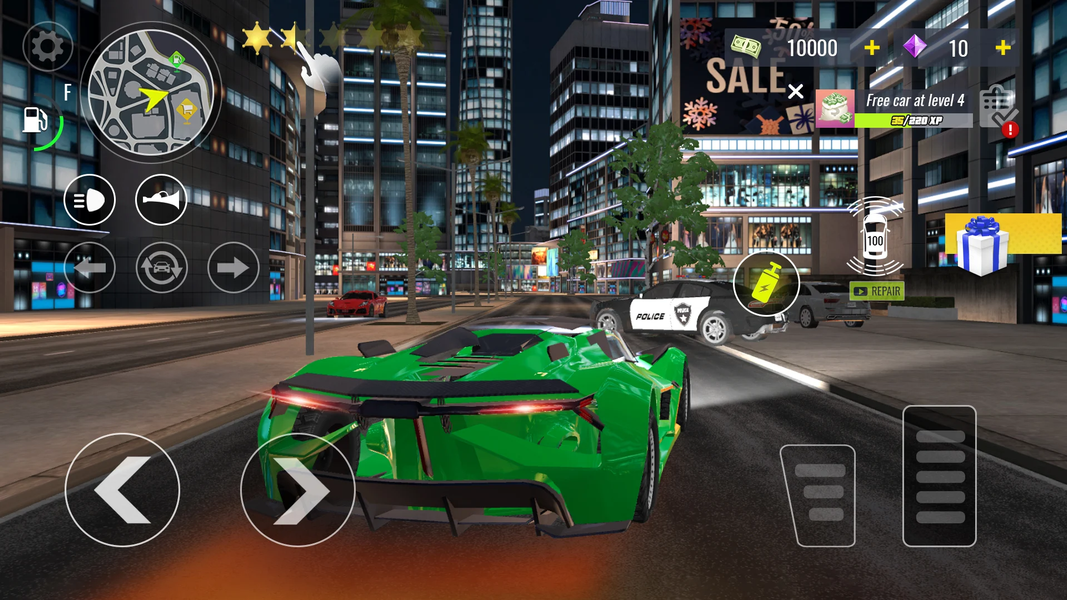 Real Car Driving Night City - عکس بازی موبایلی اندروید