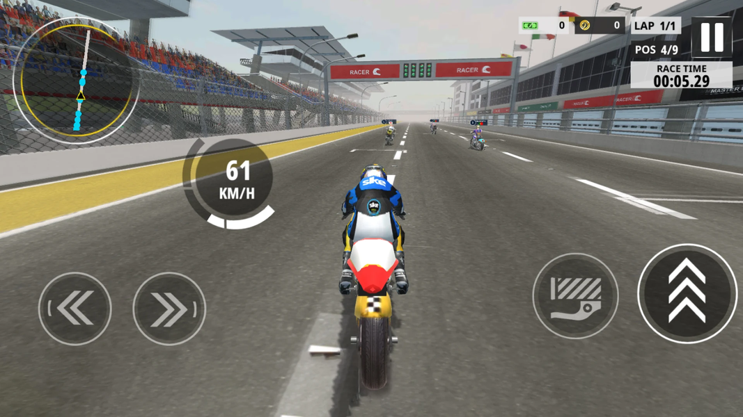 Moto Racer: Bike Racing Game - عکس بازی موبایلی اندروید