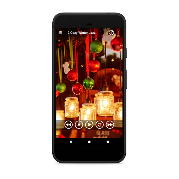 Winter music. Christmas songs - Image screenshot of android app