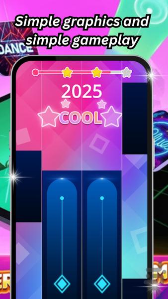 Tiles Dream Piano ۲۰۲۳ - عکس بازی موبایلی اندروید
