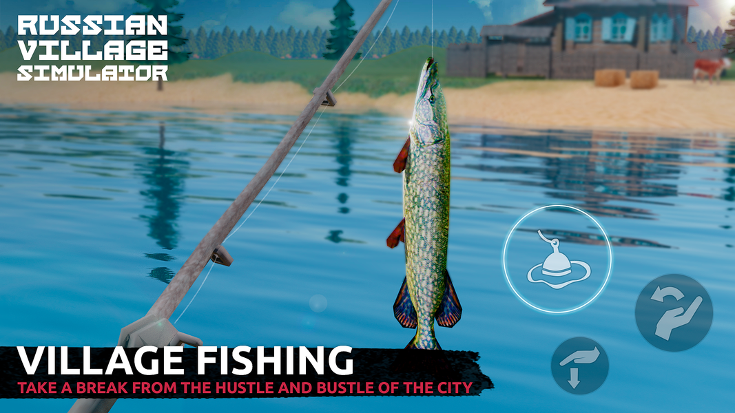 Russian Village Simulator ۳D - عکس بازی موبایلی اندروید
