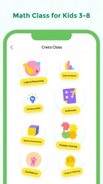 Creta Class: Math Learning App - عکس برنامه موبایلی اندروید