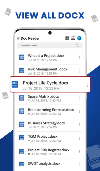 Word document reader & Editor - Image screenshot of android app