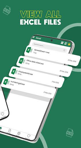 Excel Spreadsheet: Xls Viewer - عکس برنامه موبایلی اندروید