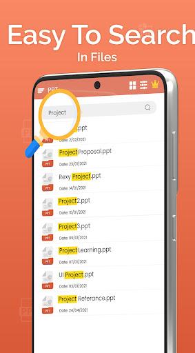 PPT Reader & PPTX Slide Viewer - عکس برنامه موبایلی اندروید