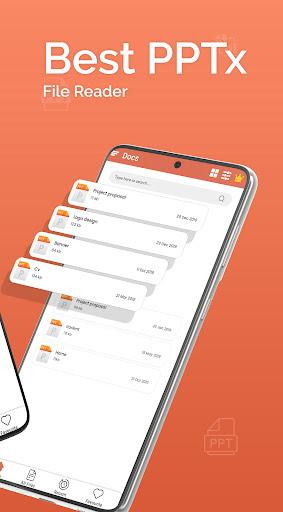 PPT Reader & PPTX Slide Viewer - عکس برنامه موبایلی اندروید