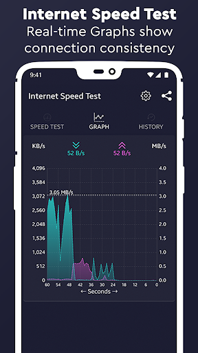 Internet Speed Test - Image screenshot of android app