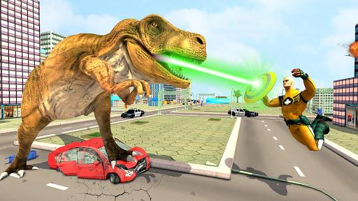 Super Captain Hero Flying Robot Rescue Mission - عکس بازی موبایلی اندروید