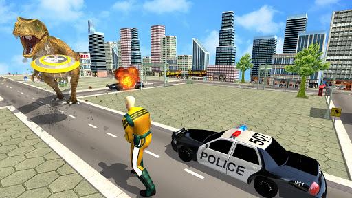Super Captain Hero Flying Robot Rescue Mission - عکس بازی موبایلی اندروید