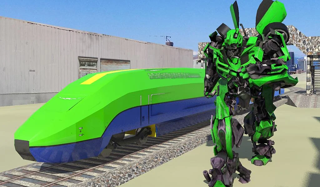 Euro Train Transformation Robo - عکس برنامه موبایلی اندروید
