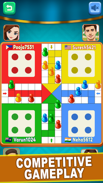 Ludo Gem - Online Multiplayer - عکس بازی موبایلی اندروید