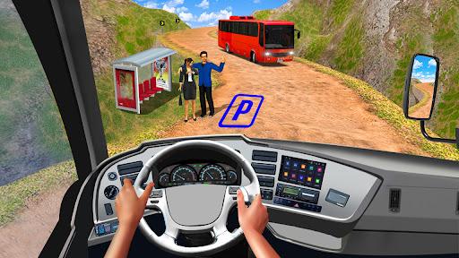 Bus Simulator 3D - Bus Games - Gameplay image of android game