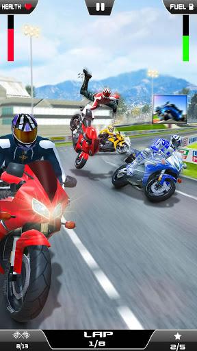 Thumb Moto Race - New Bike Race Games ۲۰۲۰ - عکس بازی موبایلی اندروید
