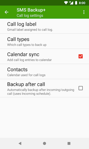 SMS Backup+ - عکس برنامه موبایلی اندروید