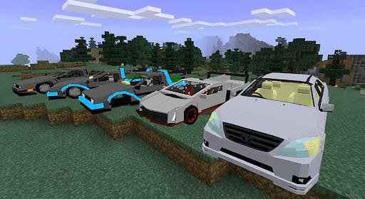 Car mods for Minecraft PE - Image screenshot of android app