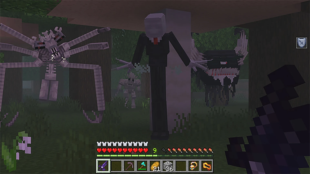 Horror mods for Minecraft - Image screenshot of android app