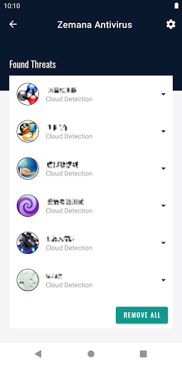 Zemana Antivirus 2021: Anti-Malware & Web Security - Image screenshot of android app