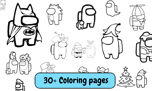 7500 Collections Among Us Coloring In Pages  Best HD