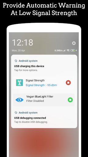 Signal Strength : Signal finder - عکس برنامه موبایلی اندروید