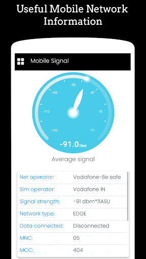 Signal Strength : Signal finder - Image screenshot of android app