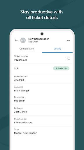 Zendesk Support - عکس برنامه موبایلی اندروید