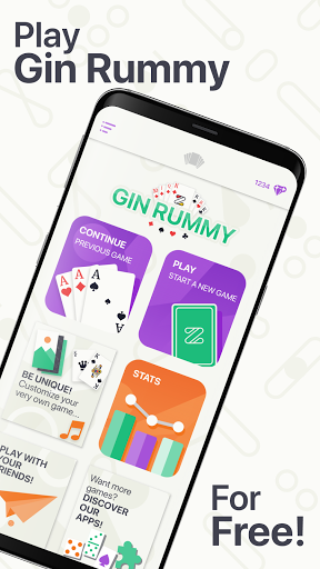 Gin Rummy - عکس بازی موبایلی اندروید