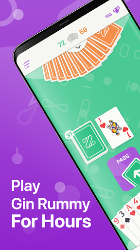 Gin Rummy - عکس بازی موبایلی اندروید