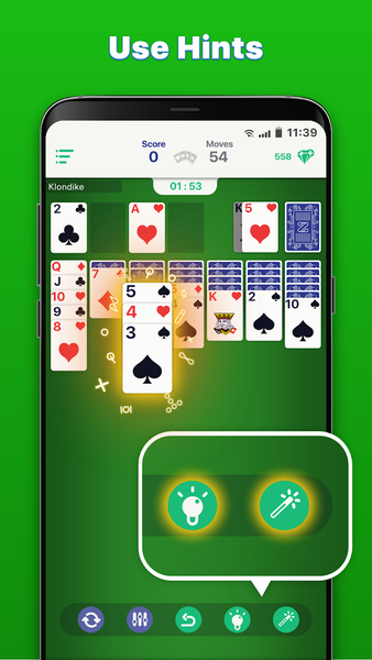Classic Solitaire - Klondike - عکس بازی موبایلی اندروید